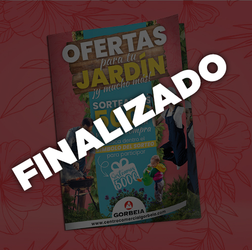 Ofertas para tu jardín ¡y mucho más!