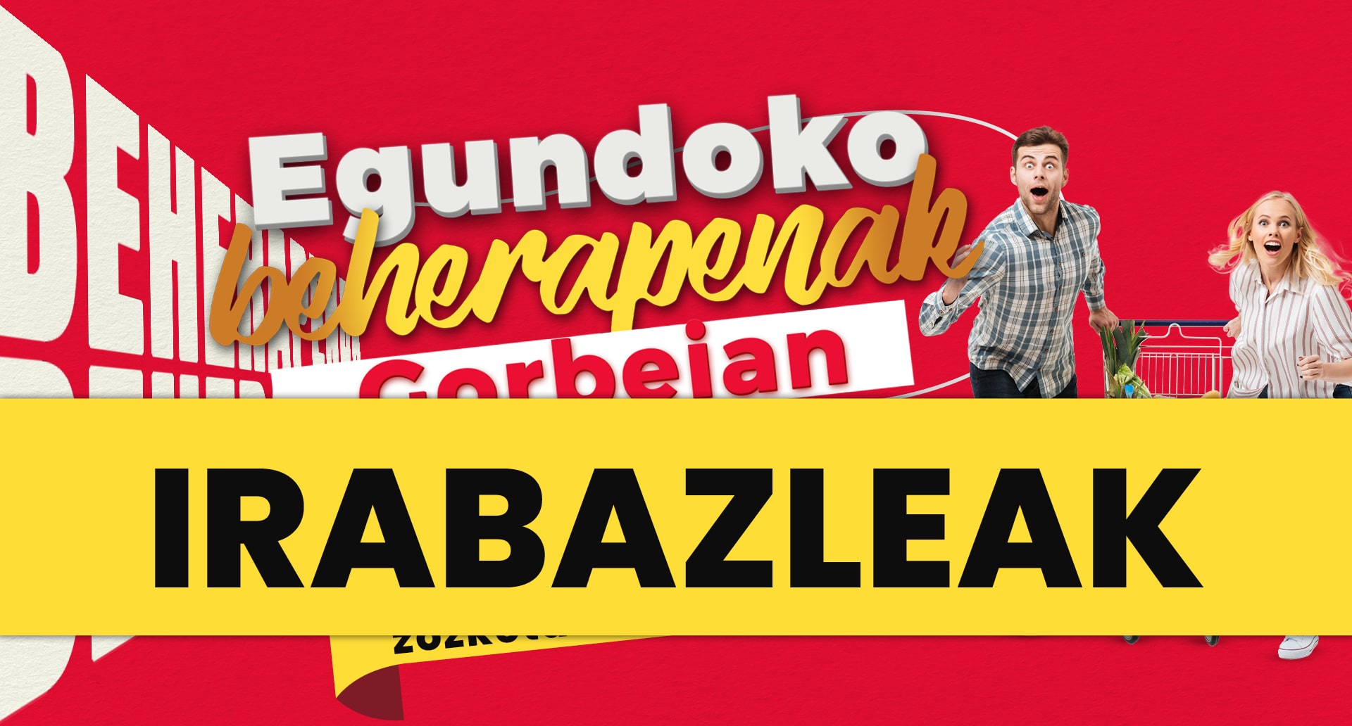 Egundoko beherapenak Gorbeian: Irabazleak