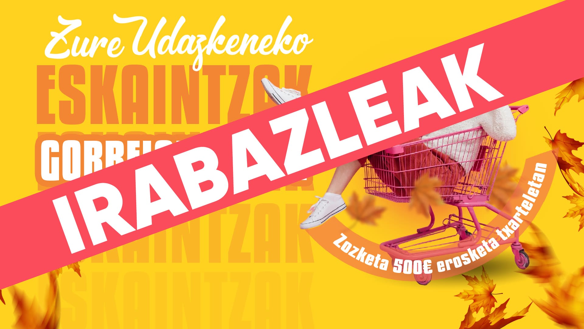 Zure Udazkeneko eskaintzak Gorbeia - Irabazleak