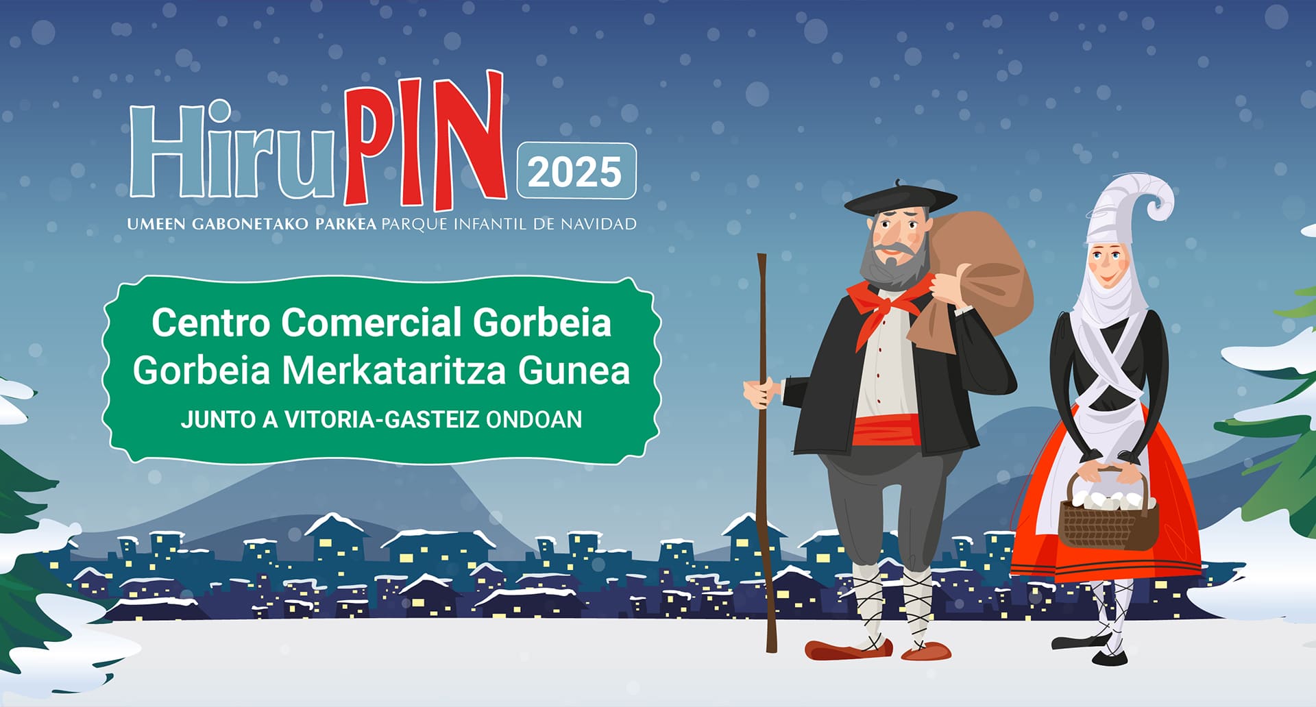 ¡Ven al Parque Infantil de Navidad Hirupin 2025!