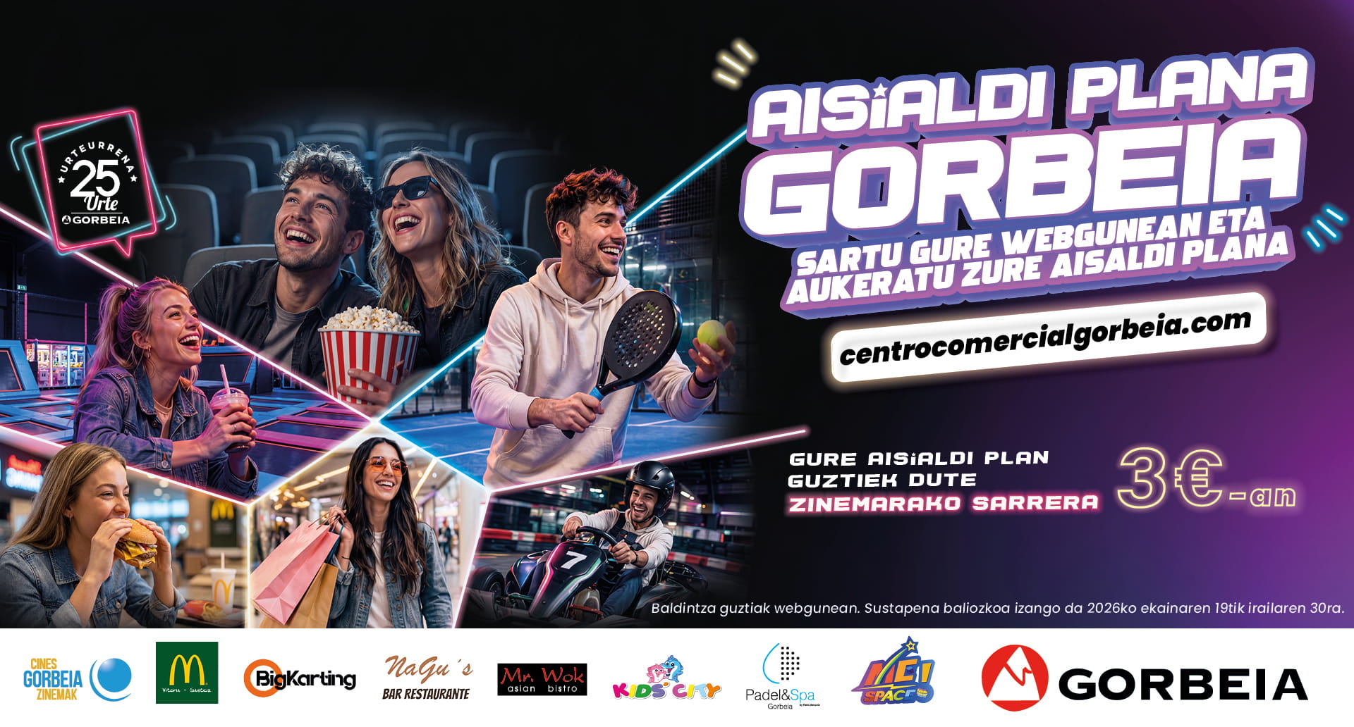 Aisialdi plana Gorbeia