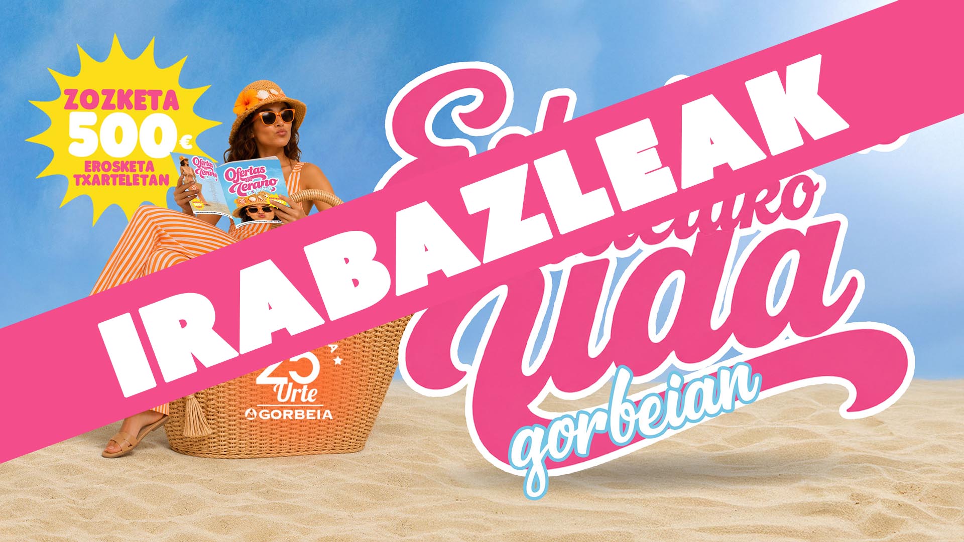 Eskaintzez betetako Uda Gorbeian - Irabazleak