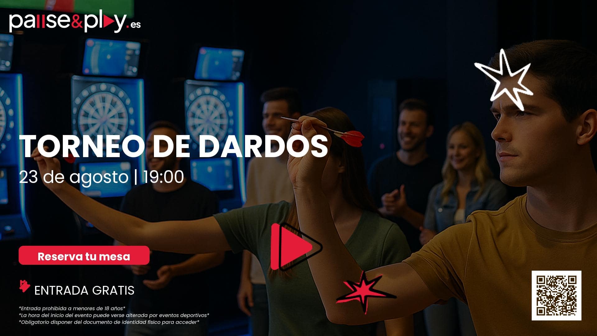 Torneo dardos agosto