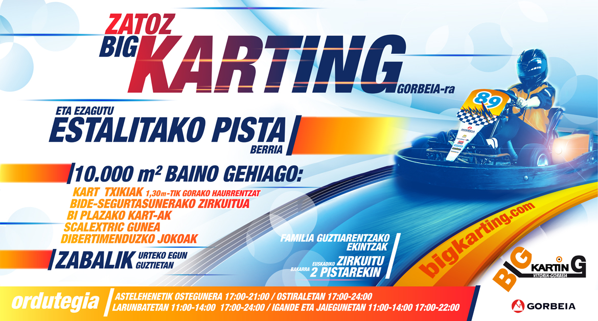 Zatoz Big Karting Gorbeiara