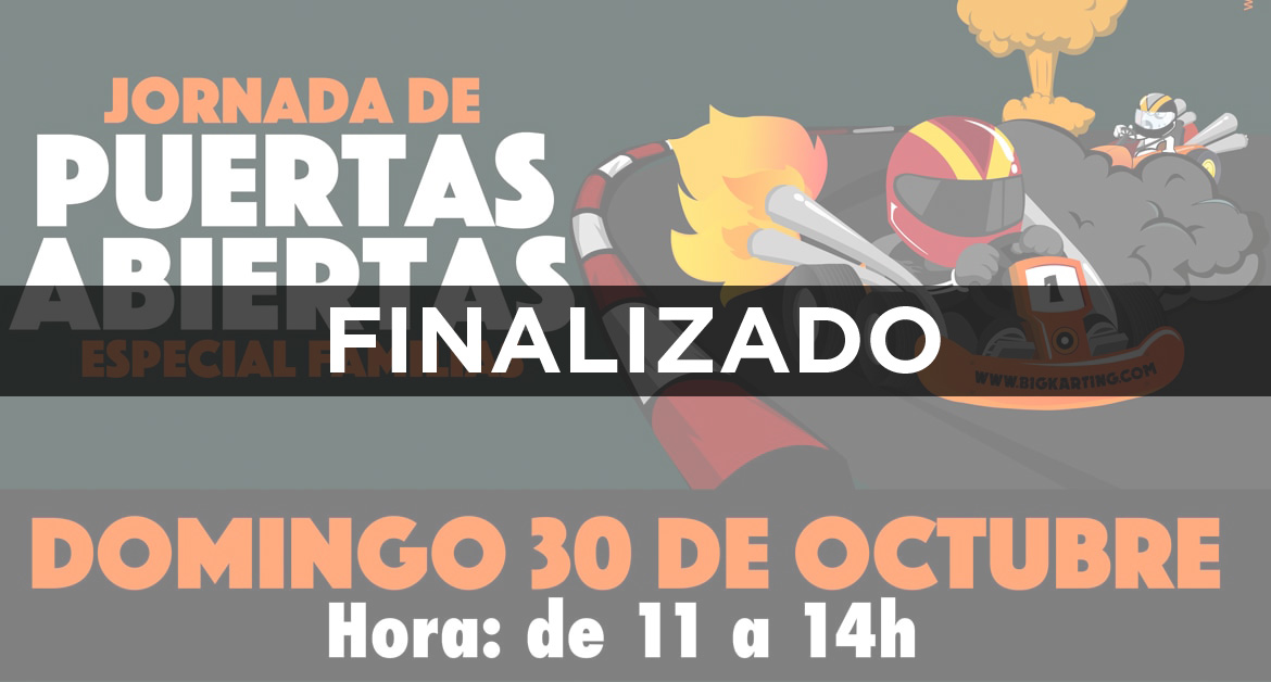 Jornada de puertas abiertas para familias en el Big Karting