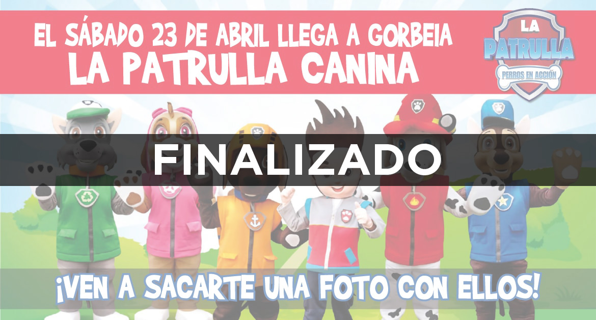 La Patrulla Canina en Gorbeia