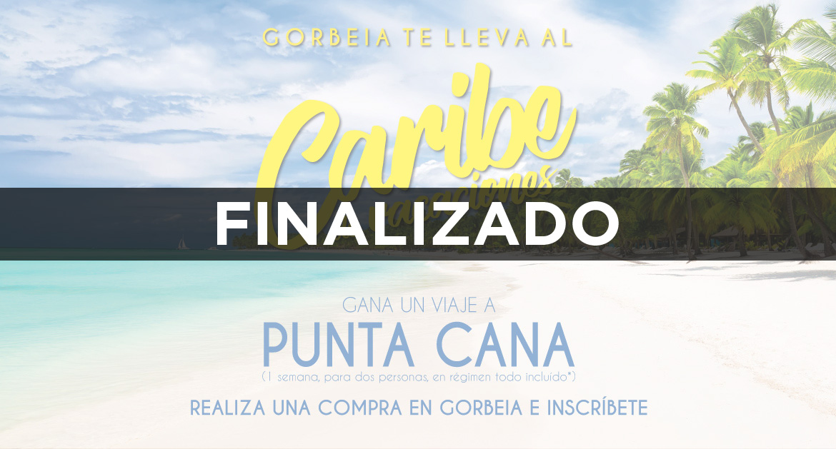 Gorbeia te lleva al Caribe de vacaciones