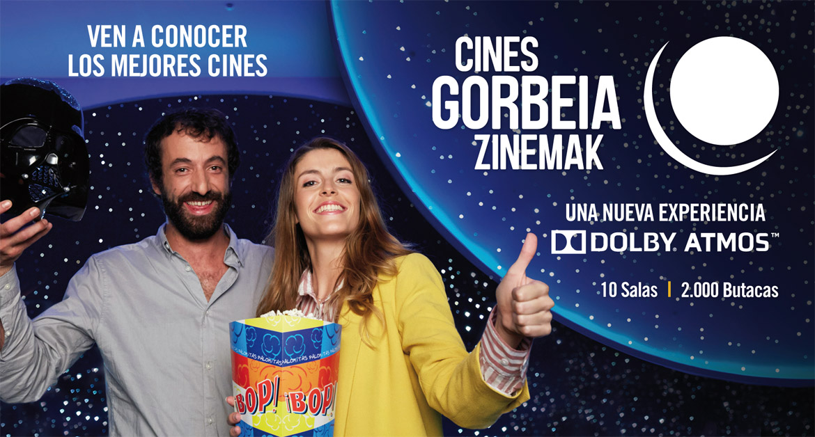 Los Cines Gorbeia Zinemak ya están abiertos en el Parque Comercial Gorbeia