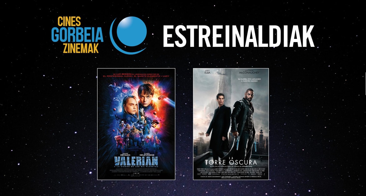 Valerian, asteburu honetan Gorbeia Zinemetan