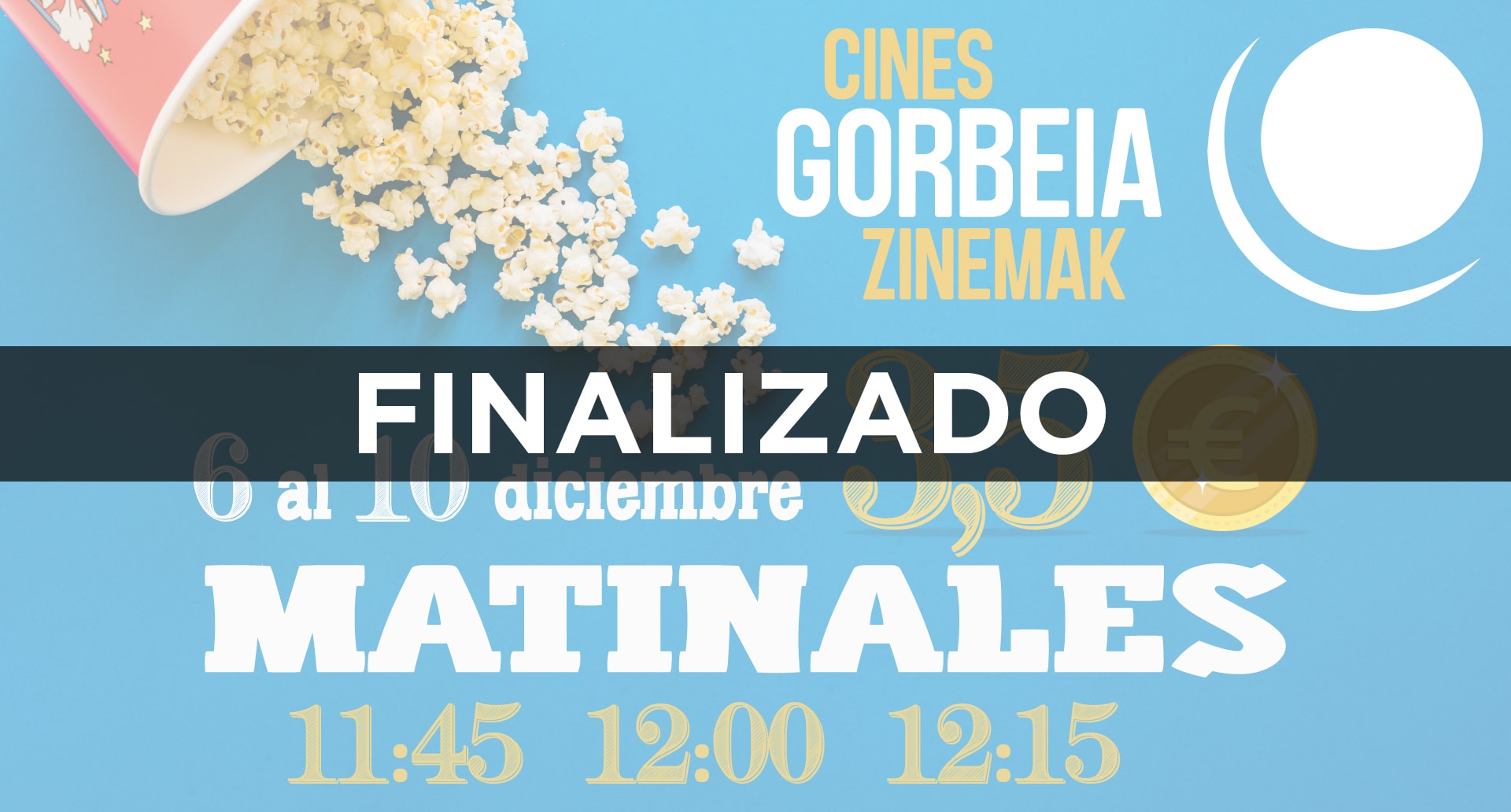 ¡Este puente disfruta de las sesiones matinales en Cines Gorbeia Zinemak! 