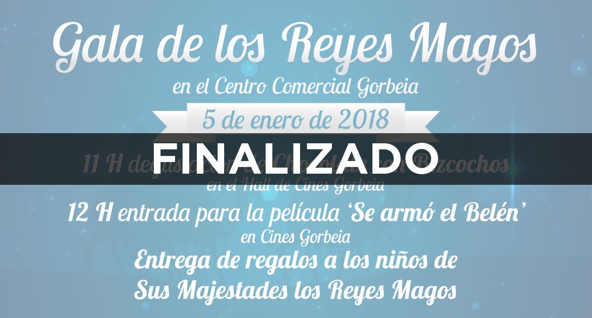 Gala de los Reyes Magos en el Centro Comercial Gorbeia