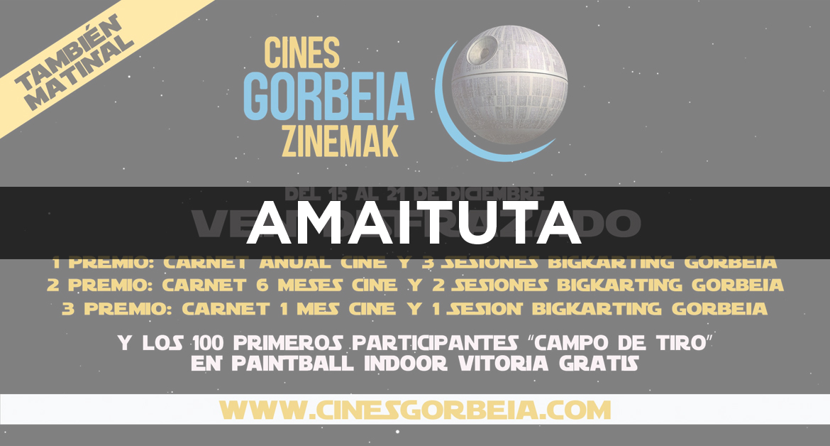 Zatoz Star Wars filmaren estreinaldira eta irabazi sari ikusgarriak! 