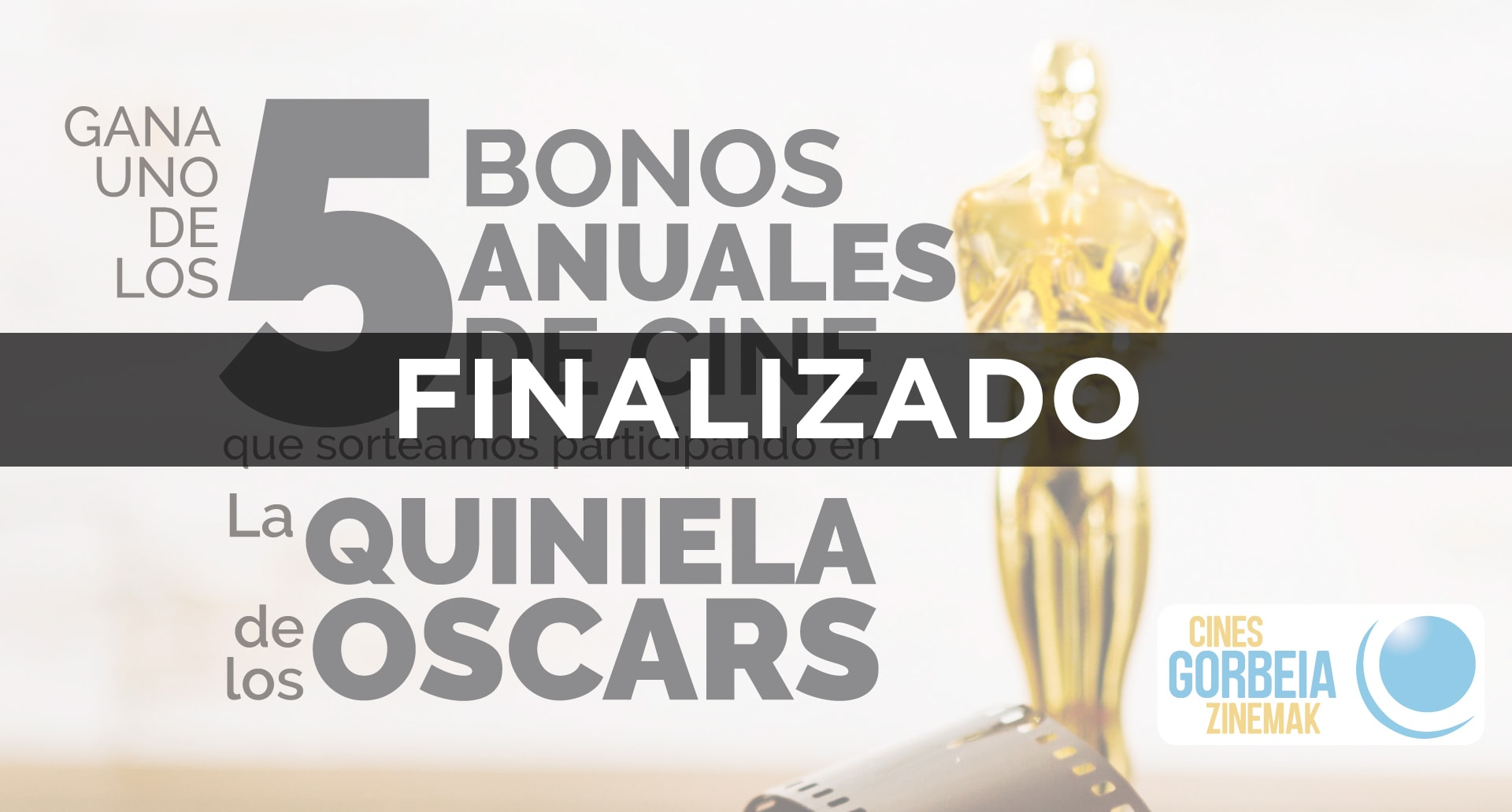 Bases de la promoción La Quiniela de los Oscar