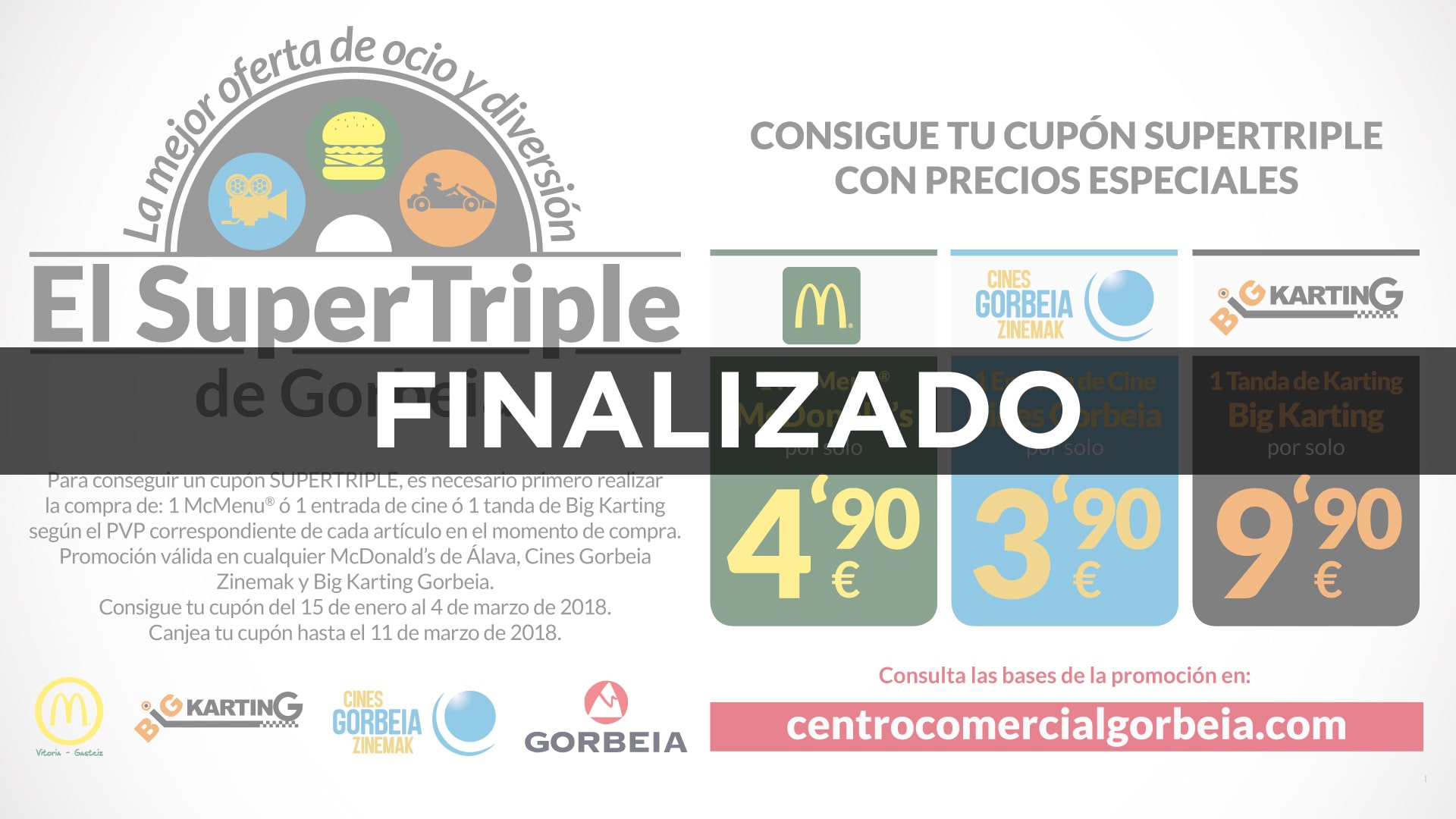 SuperTriple de Gorbeia, la mejor oferta de ocio y diversión