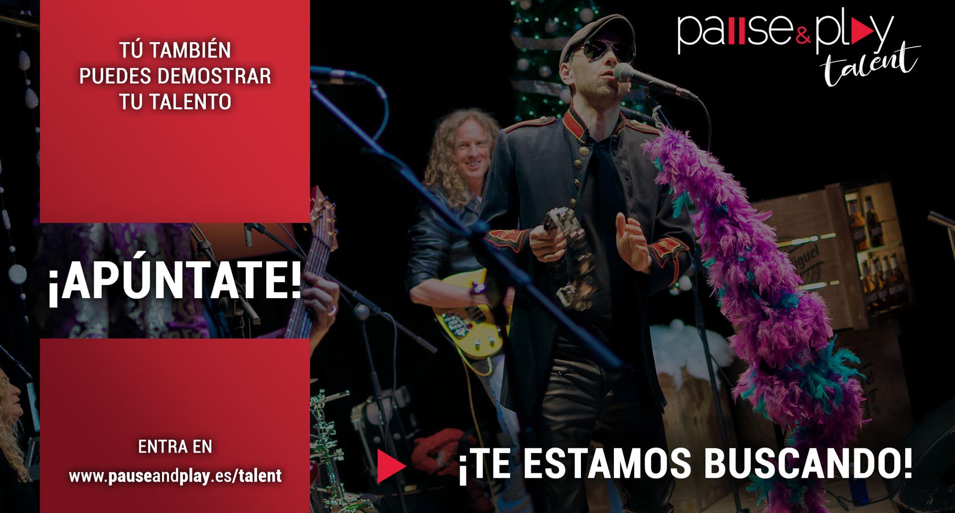 ¡En Pause&Play buscan talento!