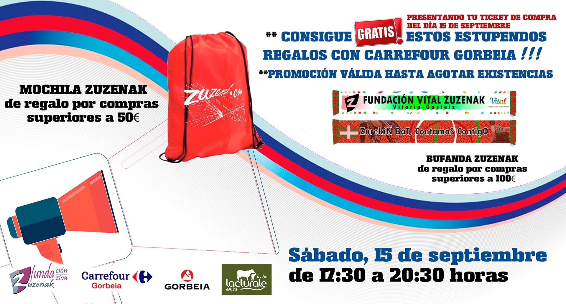 Zuzenak y Carrefour Gorbeia organizan un evento para visibilizar el baloncesto en silla de ruedas