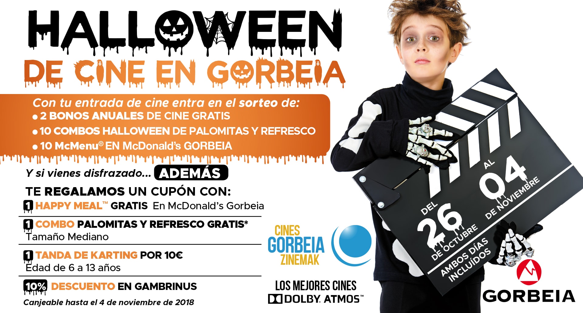 Halloween de Cine en Gorbeia