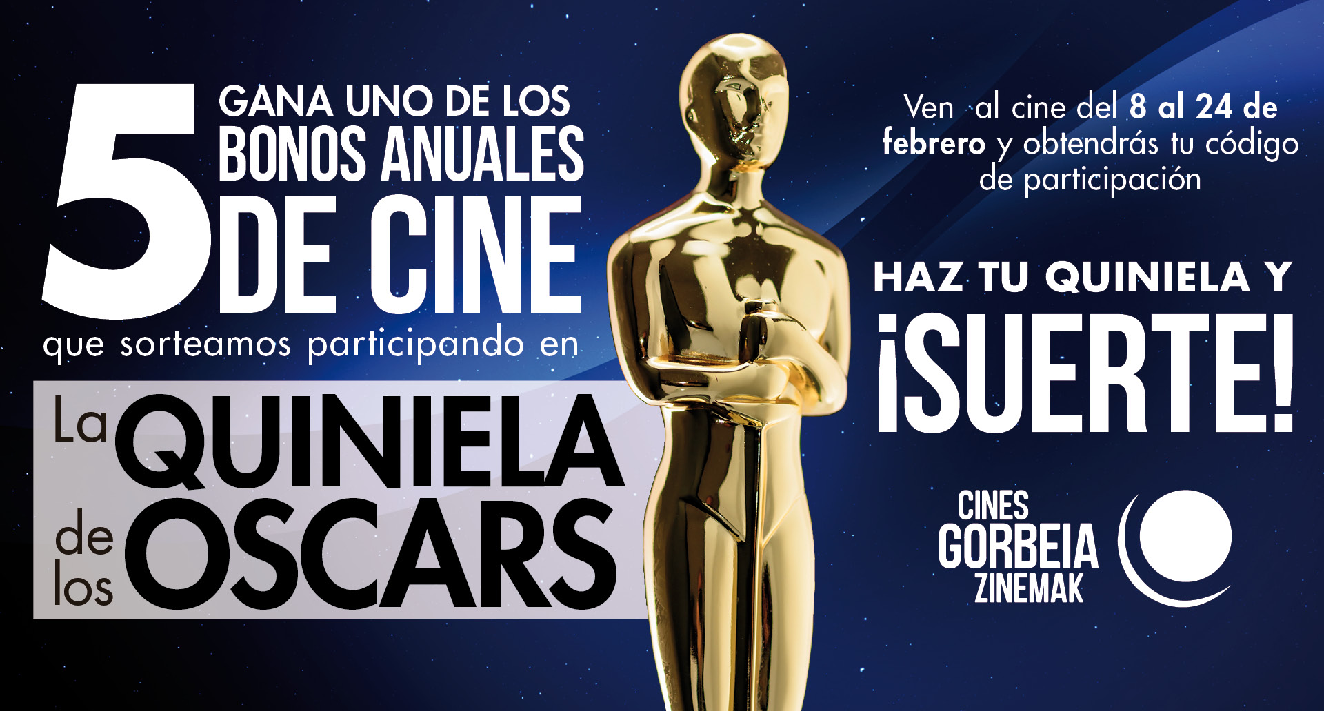 La Quiniela de los Oscars 2019