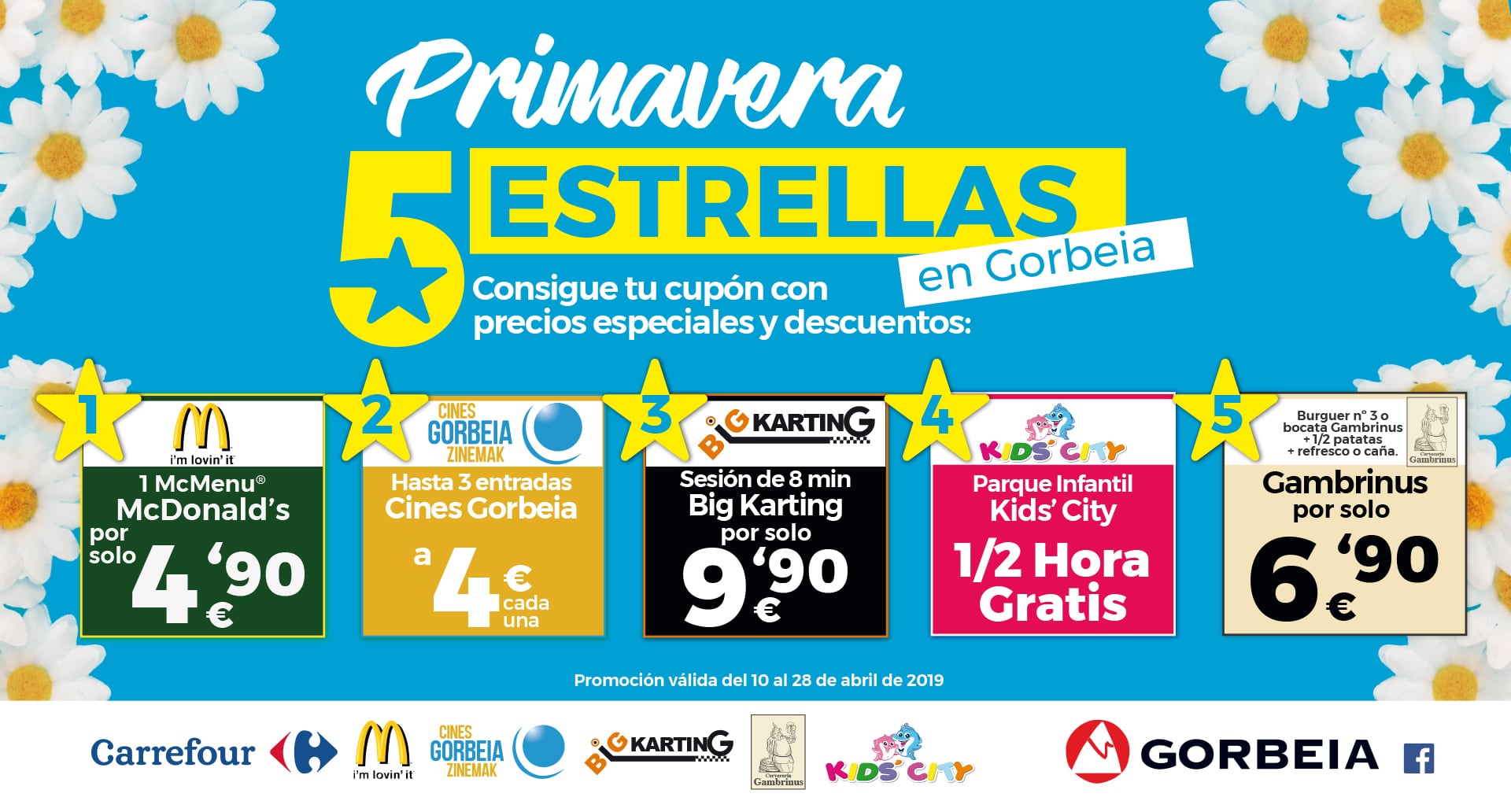 Primavera 5 estrellas en Gorbeia