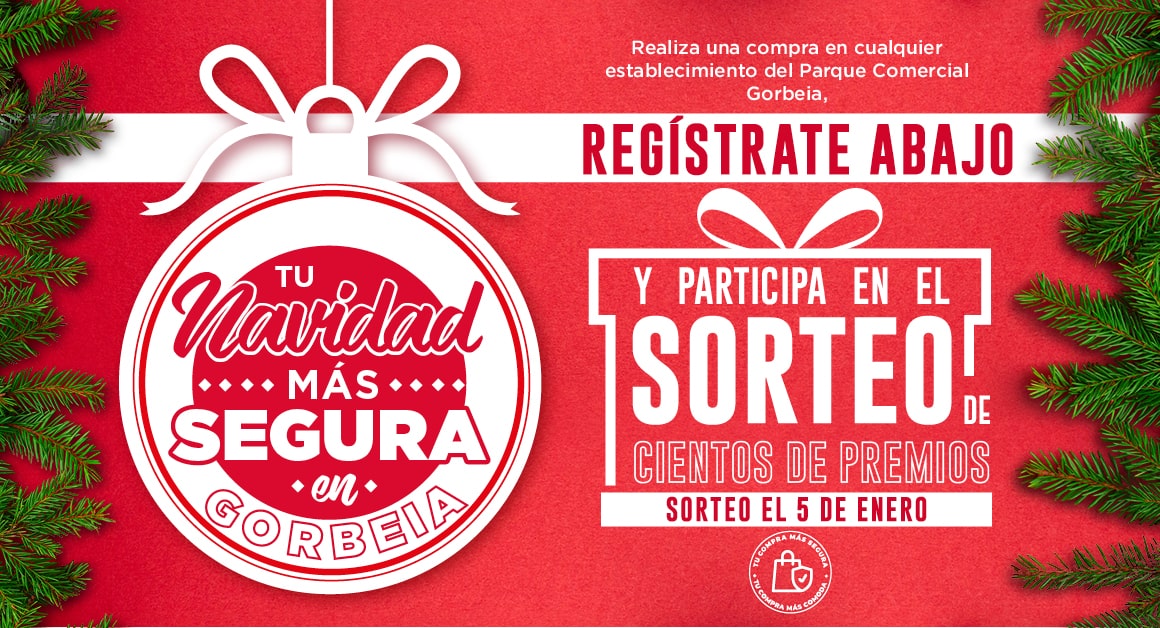 ¡El Parque Comercial Gorbeia sortea numerosos premios estas Navidades!