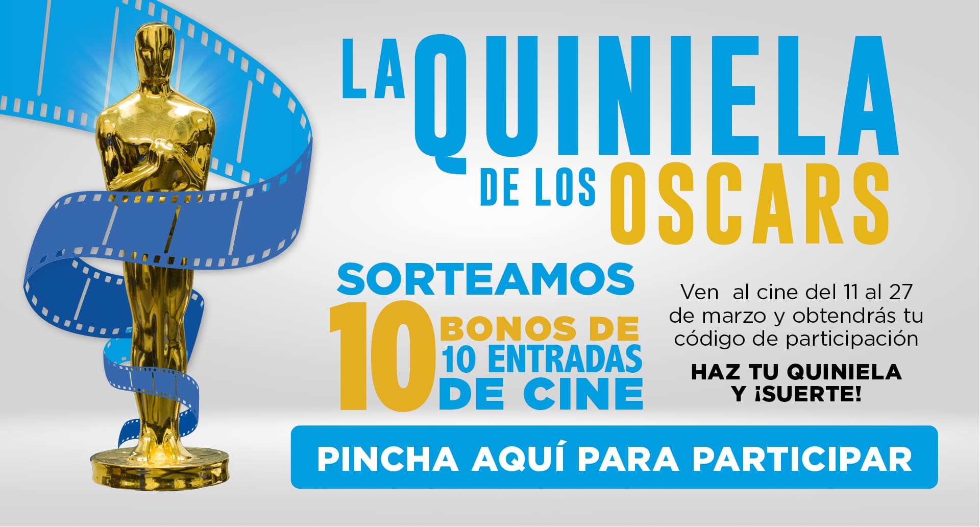 ¡SORTEO! La Quiniela de los Oscars