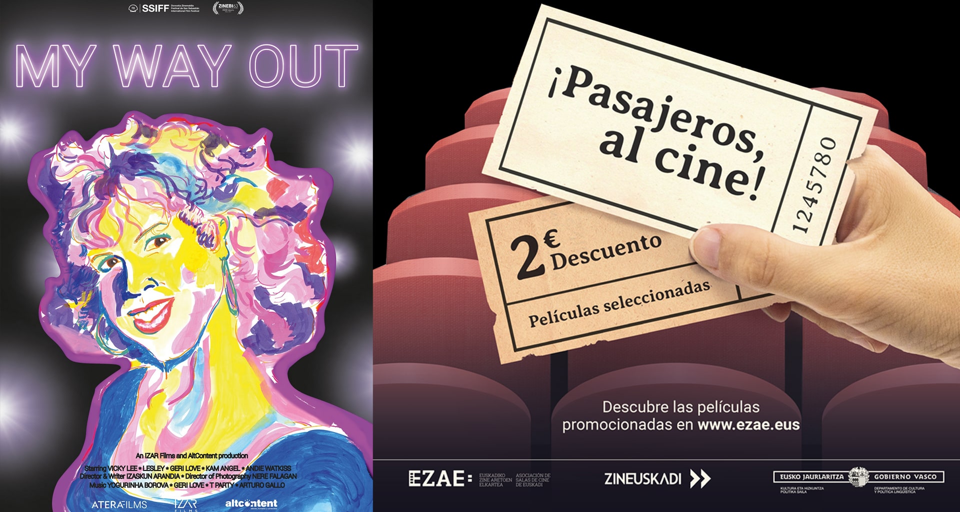 Pasajeros al Cine-  My way out