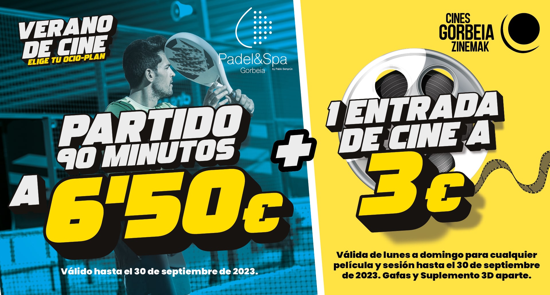 Verano de cine - Padel Partido