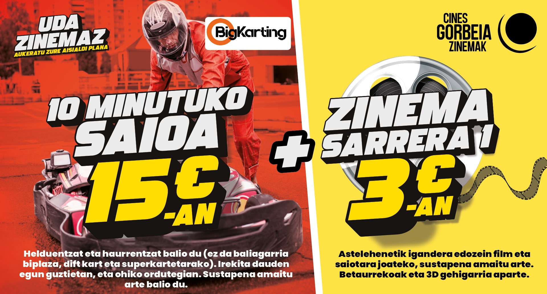 Uda zinemaz - Big karting