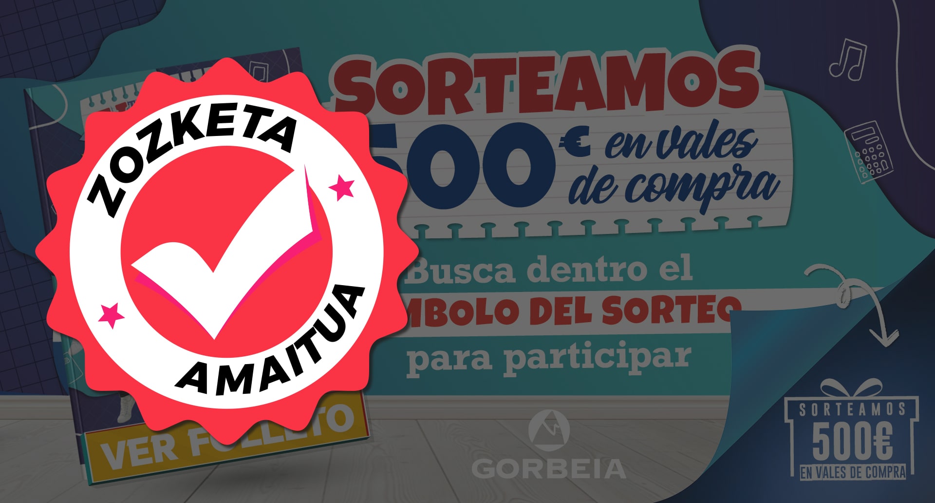 Folleto vuelta al hogar Gorbeia EUS