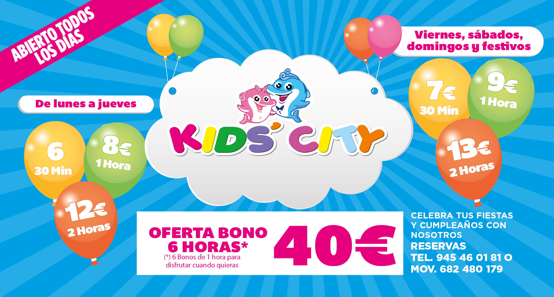 Kids City Tarifas