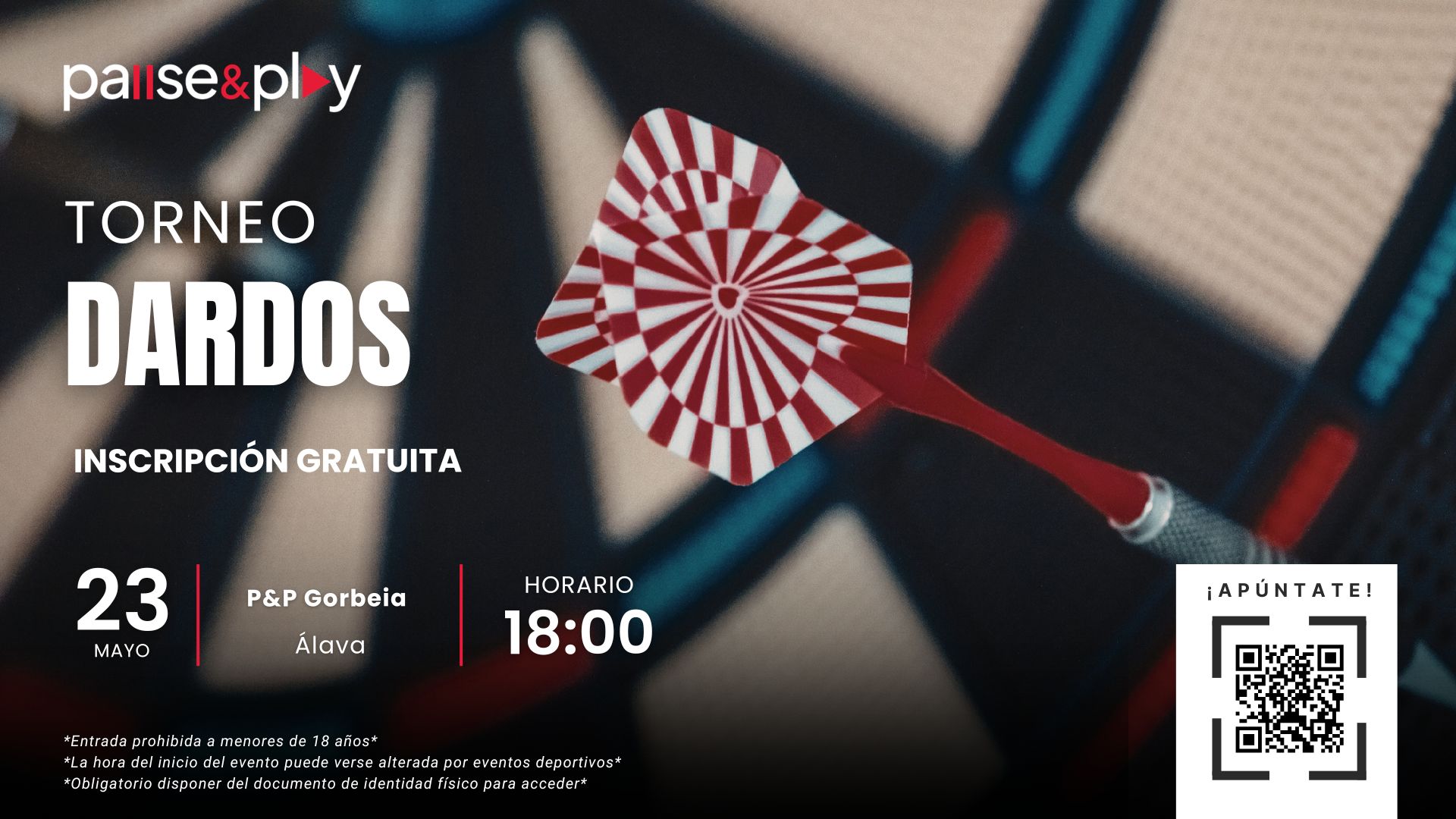Pause&play Dardos
