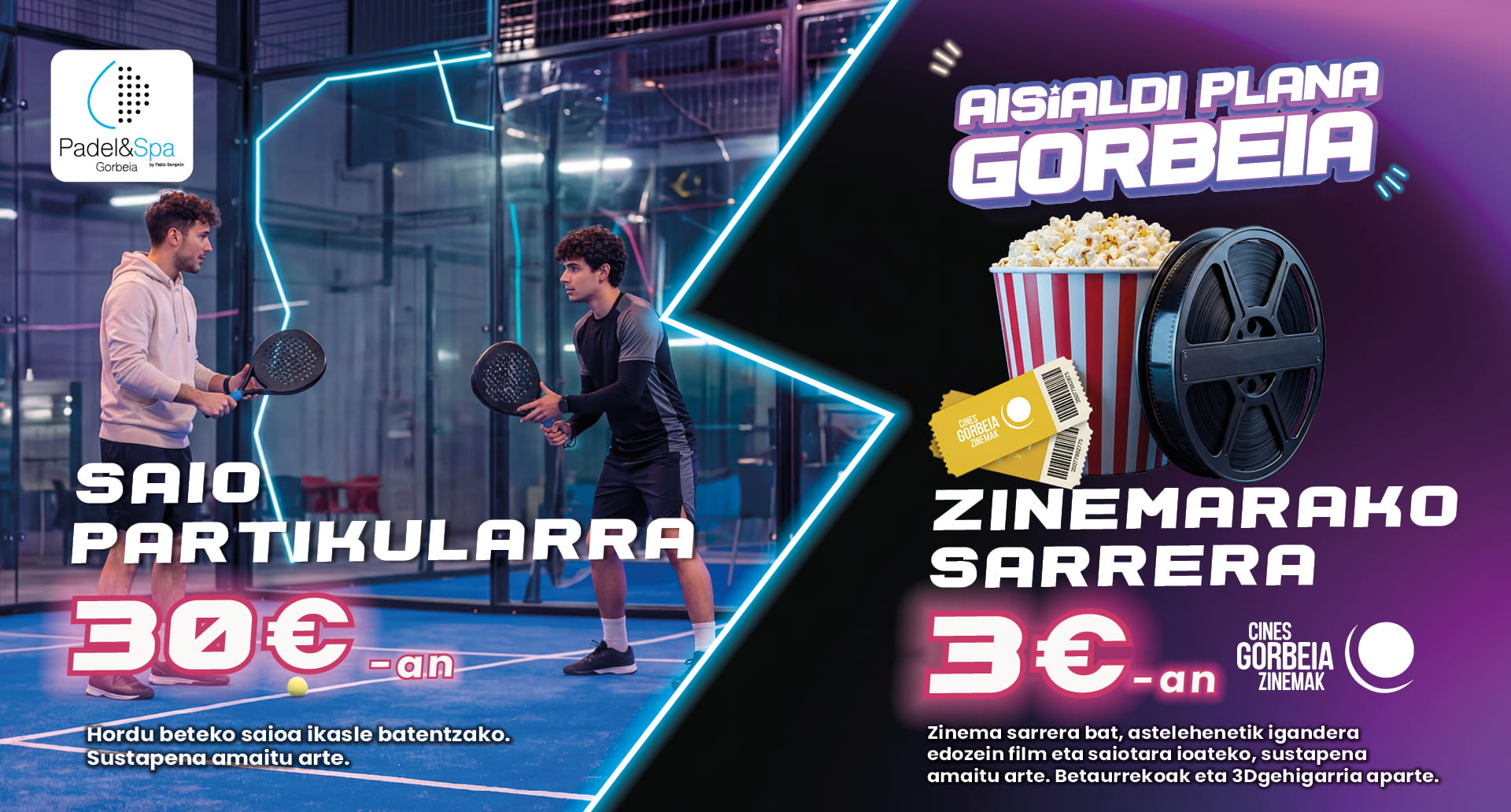 Ocio-plan padel 2 eus